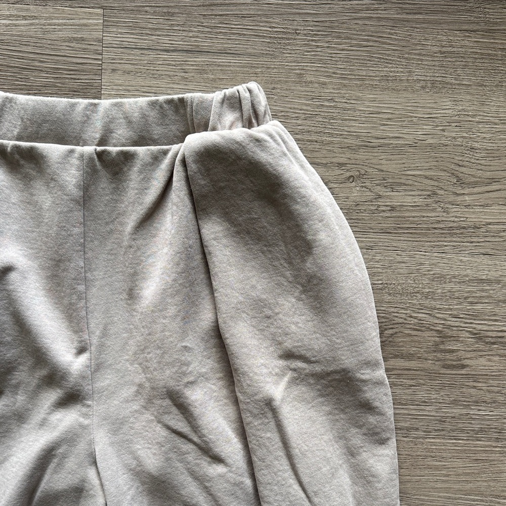 Zara Washed Effect Interlock Pants - image 3